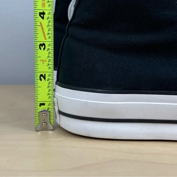 Converse Women’s Size 10.0 All Star Chuck Taylor Hi Platform Shoes Black & White - Picture 11 of 11